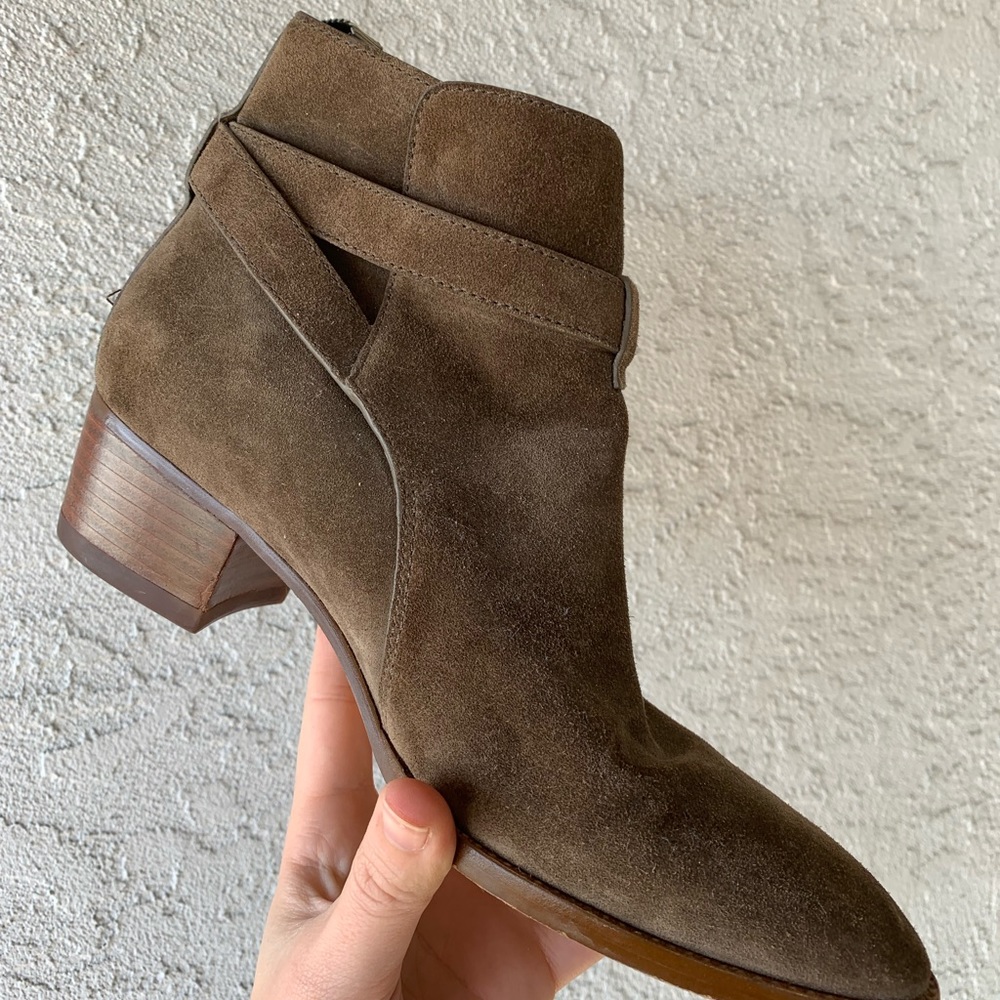 Marc Fisher suede bootie